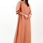 Sendy Maxi Dress - Dusty Brick
