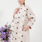 Long Outer with Full Beads - Cream