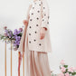 Long Outer with Full Beads - Cream