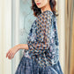 Wonderful Harmony Ruffle Tunic - Navy