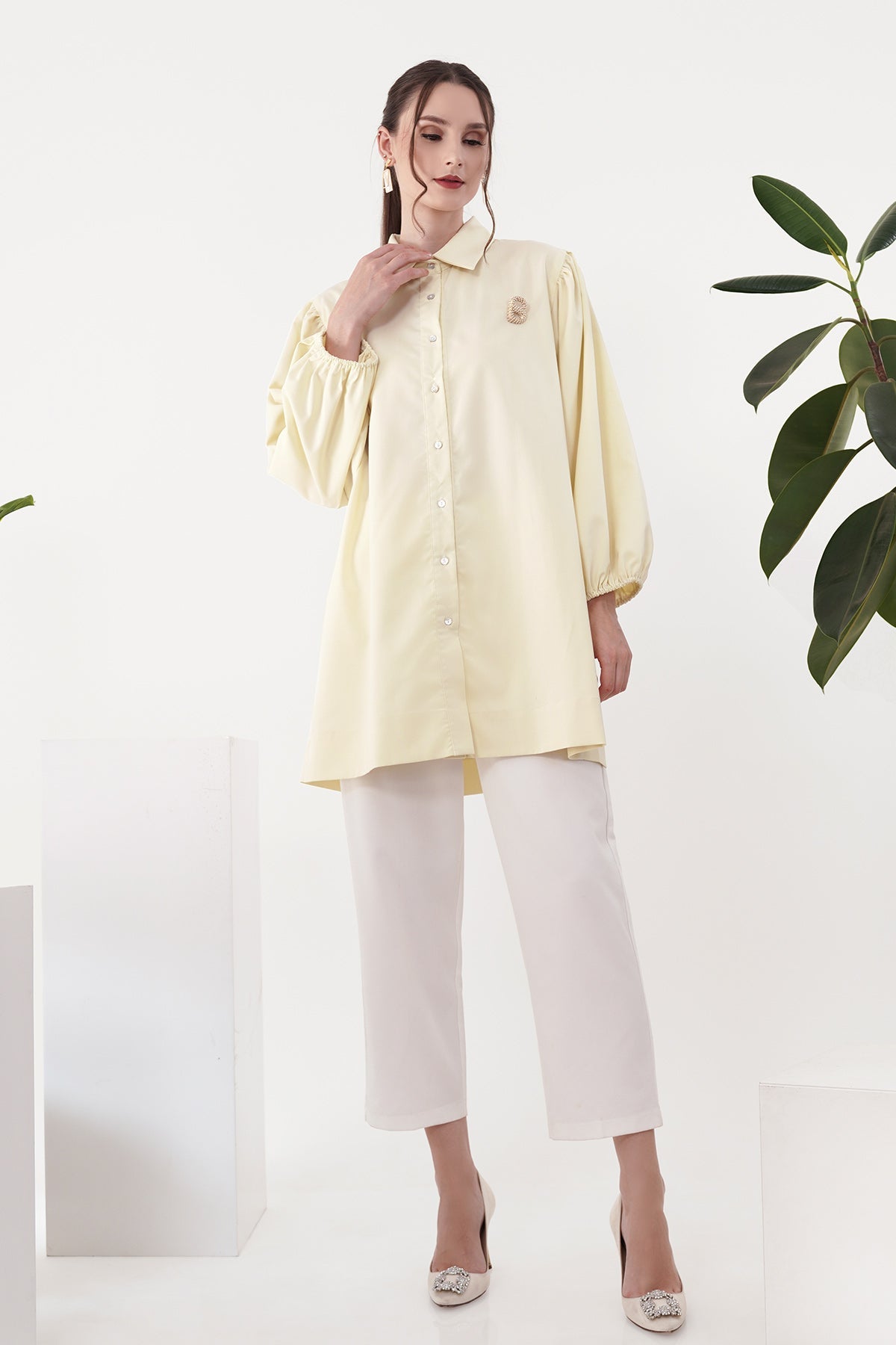 Ziza Shirt - Yellow