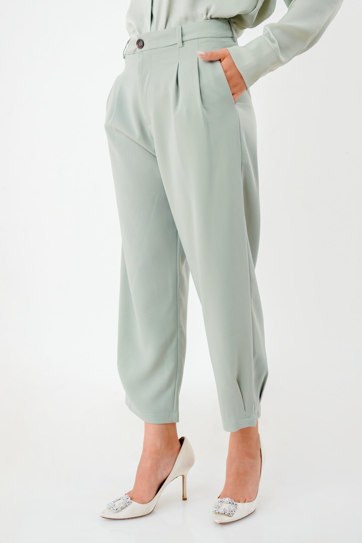 Yuna Pants - Sage