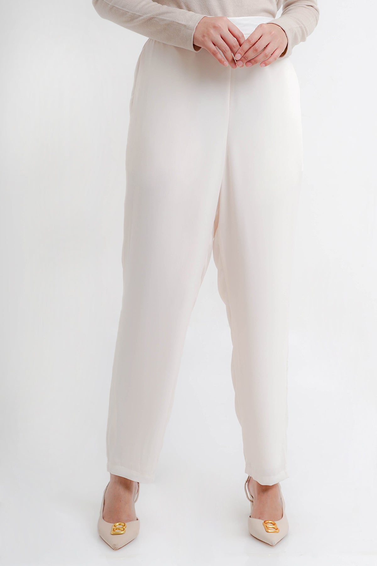 Raina Pants - White