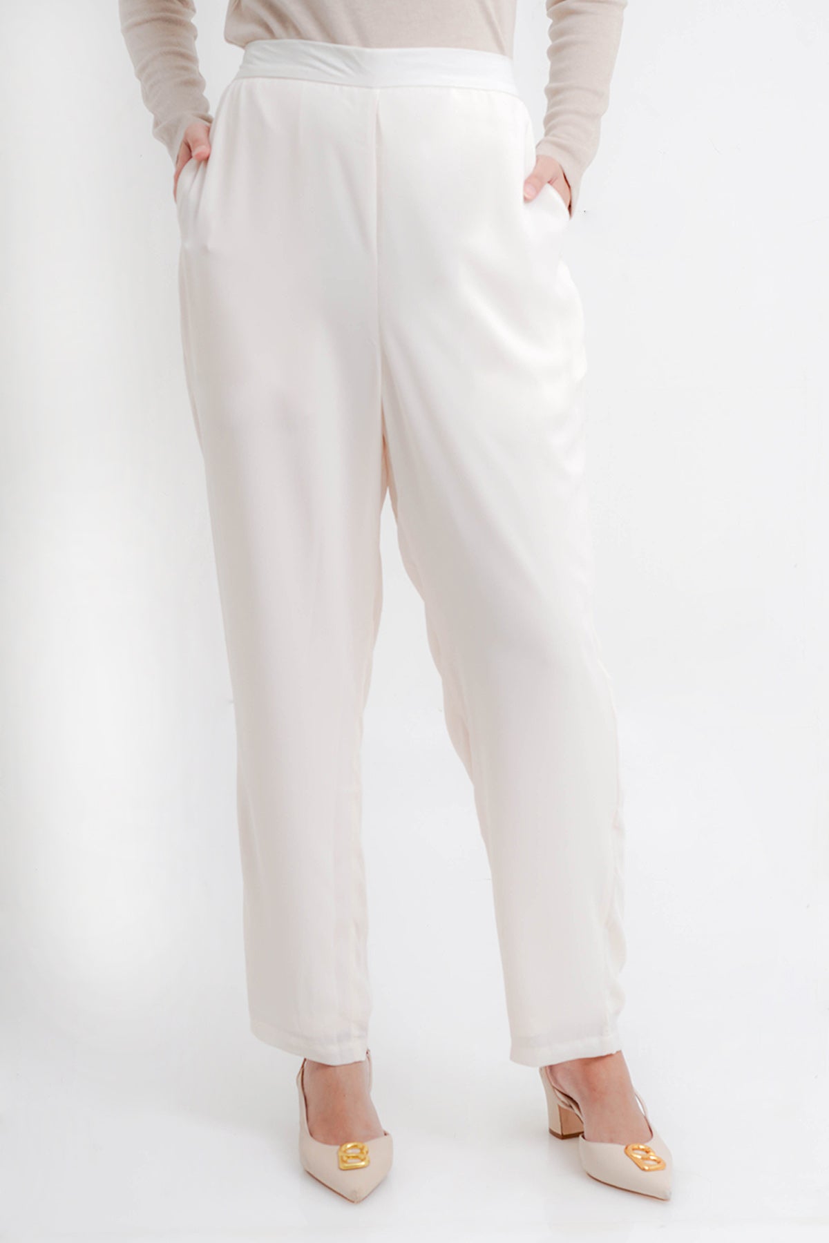 Raina Pants - White