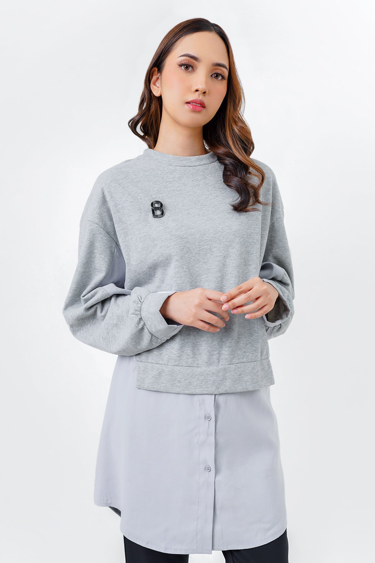 Uma Top - Grey