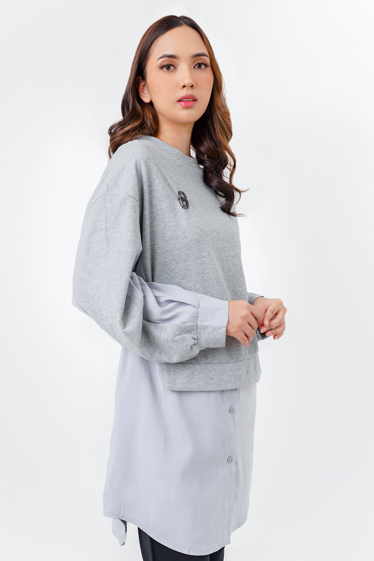 Uma Top - Grey