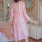Pink Lilou Tiered Dress