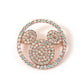Disney x Buttonscarves Round Brooch - Rose Gold