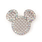 Disney x Buttonscarves Woven Brooch - Silver