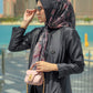 Dubai Voile Square - Black