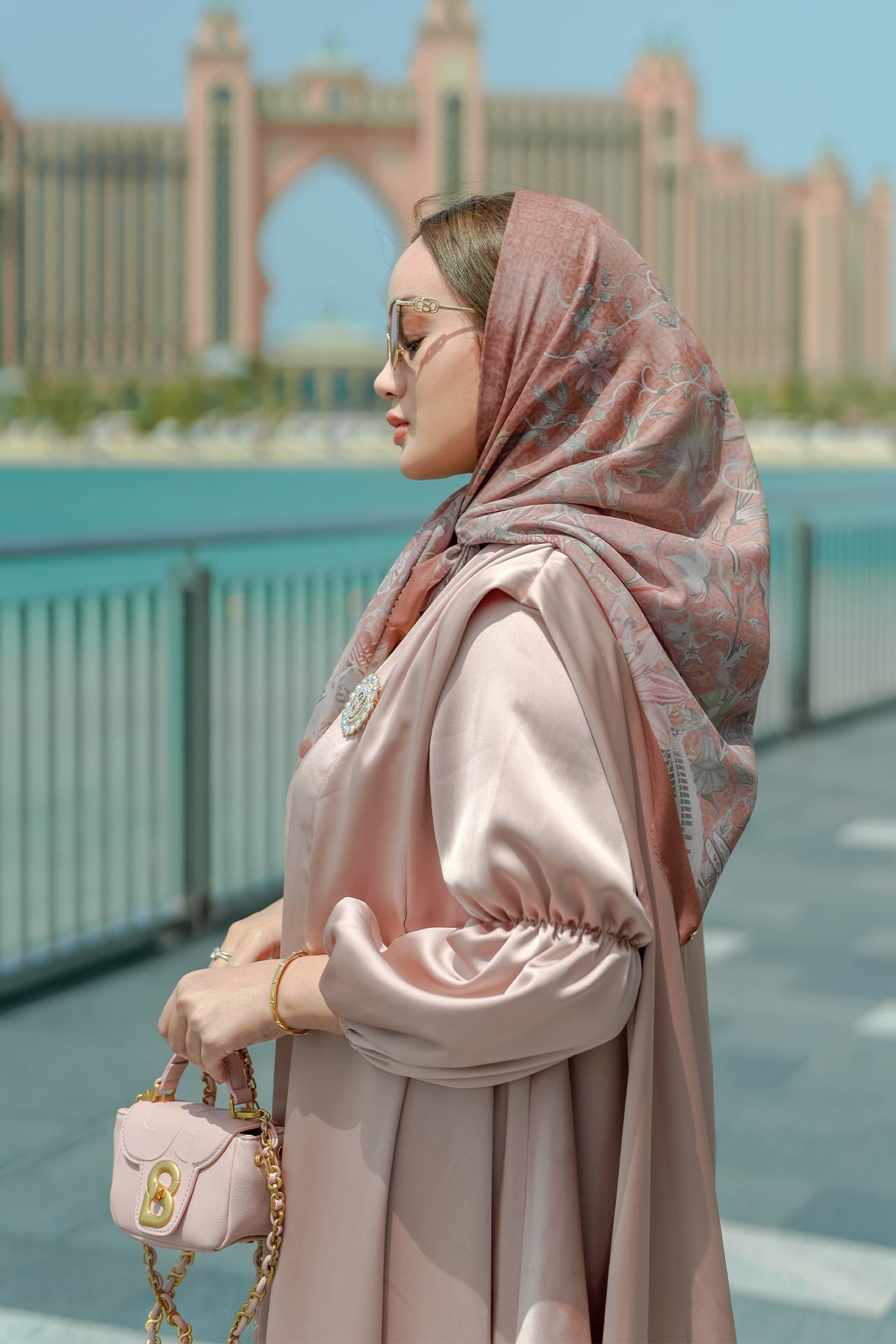 Dubai Voile Square - Squash