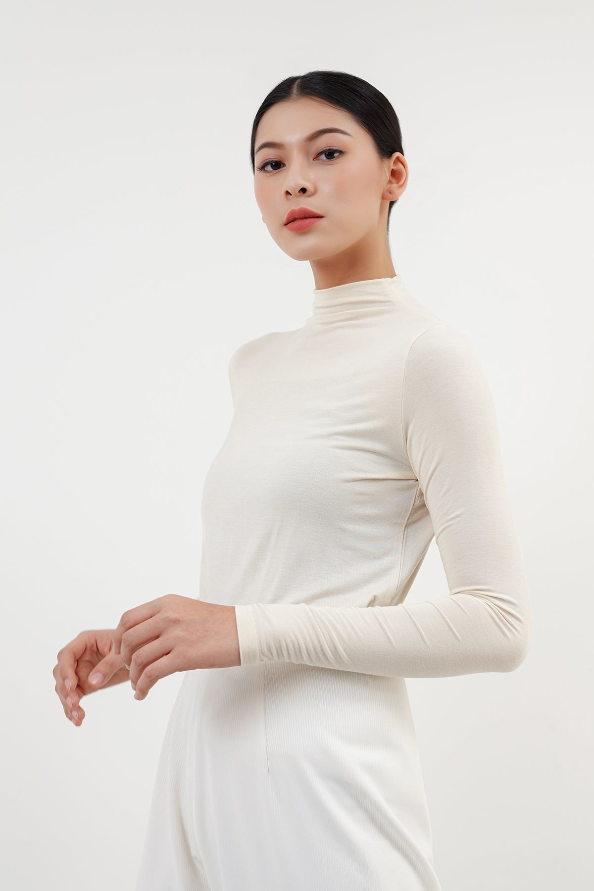 Everyday Inner Long Sleeves - Ivory