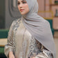 Everyday Pleated Shawl - Clay