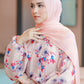 Everyday Pleated Shawl - Pink Salt