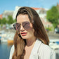 Jacqueline Sunglasses - Nebula