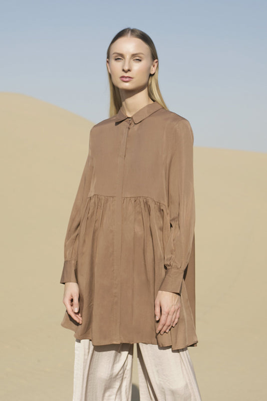 Kayla Shirt Khaki