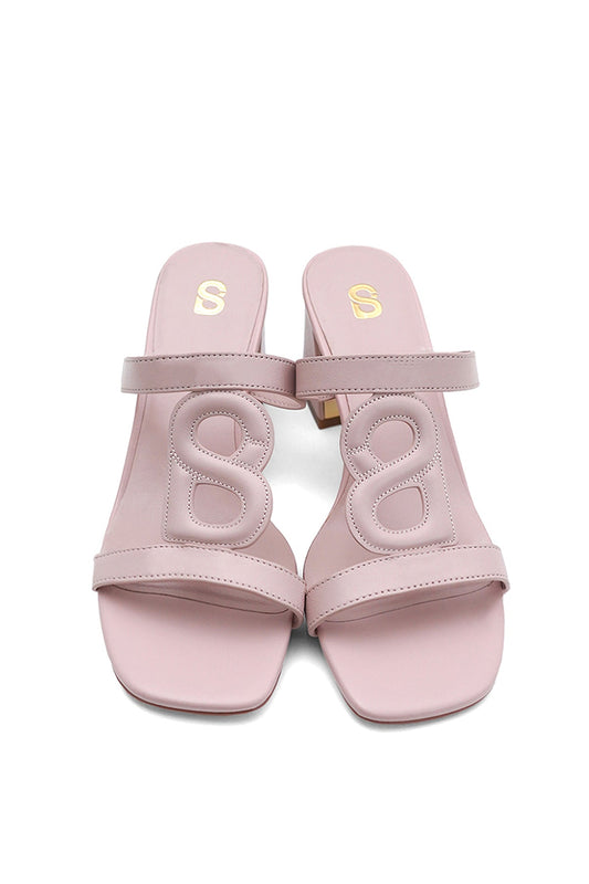 Kefi Heels - Dusty Pink