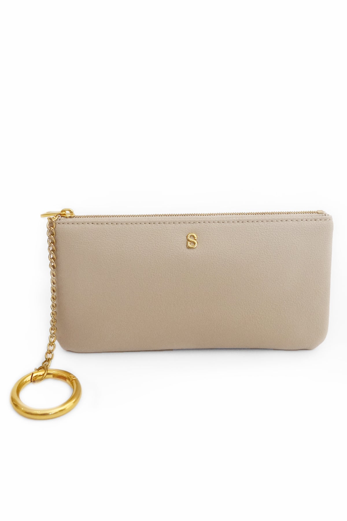 The Amy Long Wristlet - Tan