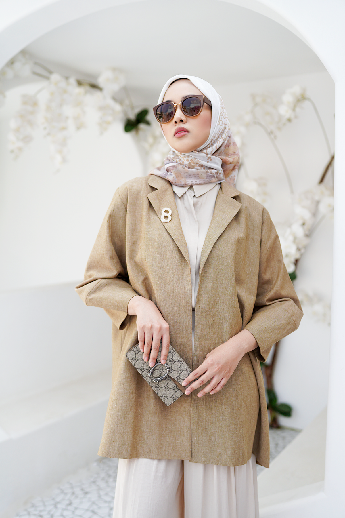 Tan Linen Outer