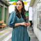 Teal Reya Shirt