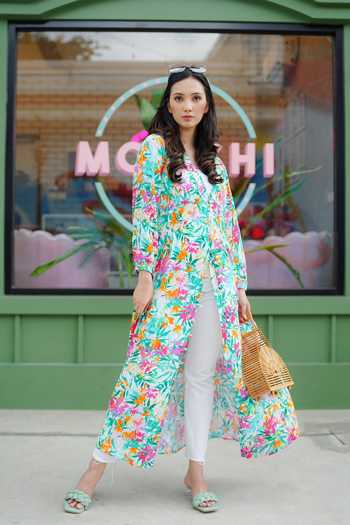 Rachel Floral Shirt Dress