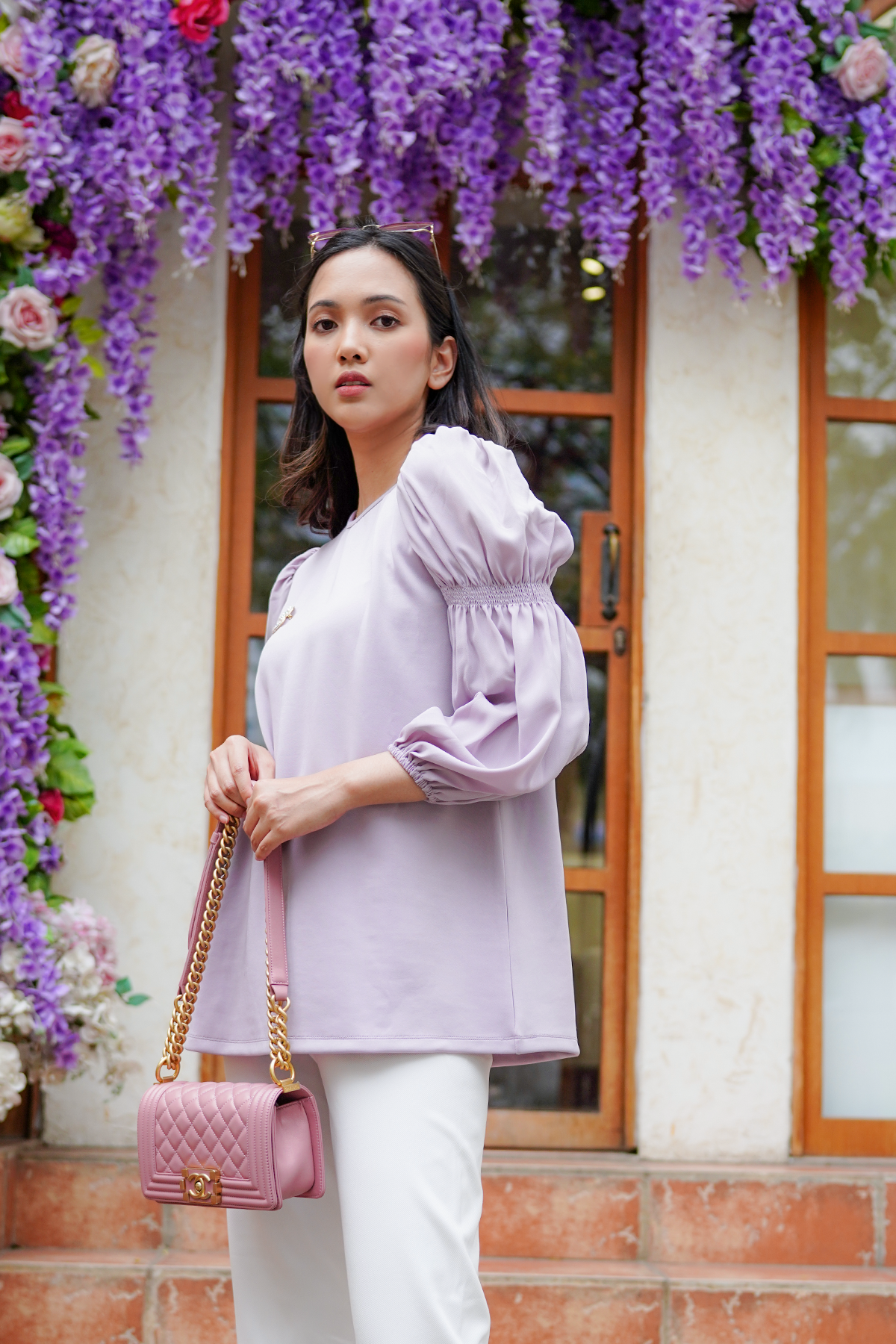 Purple Bella Blouse