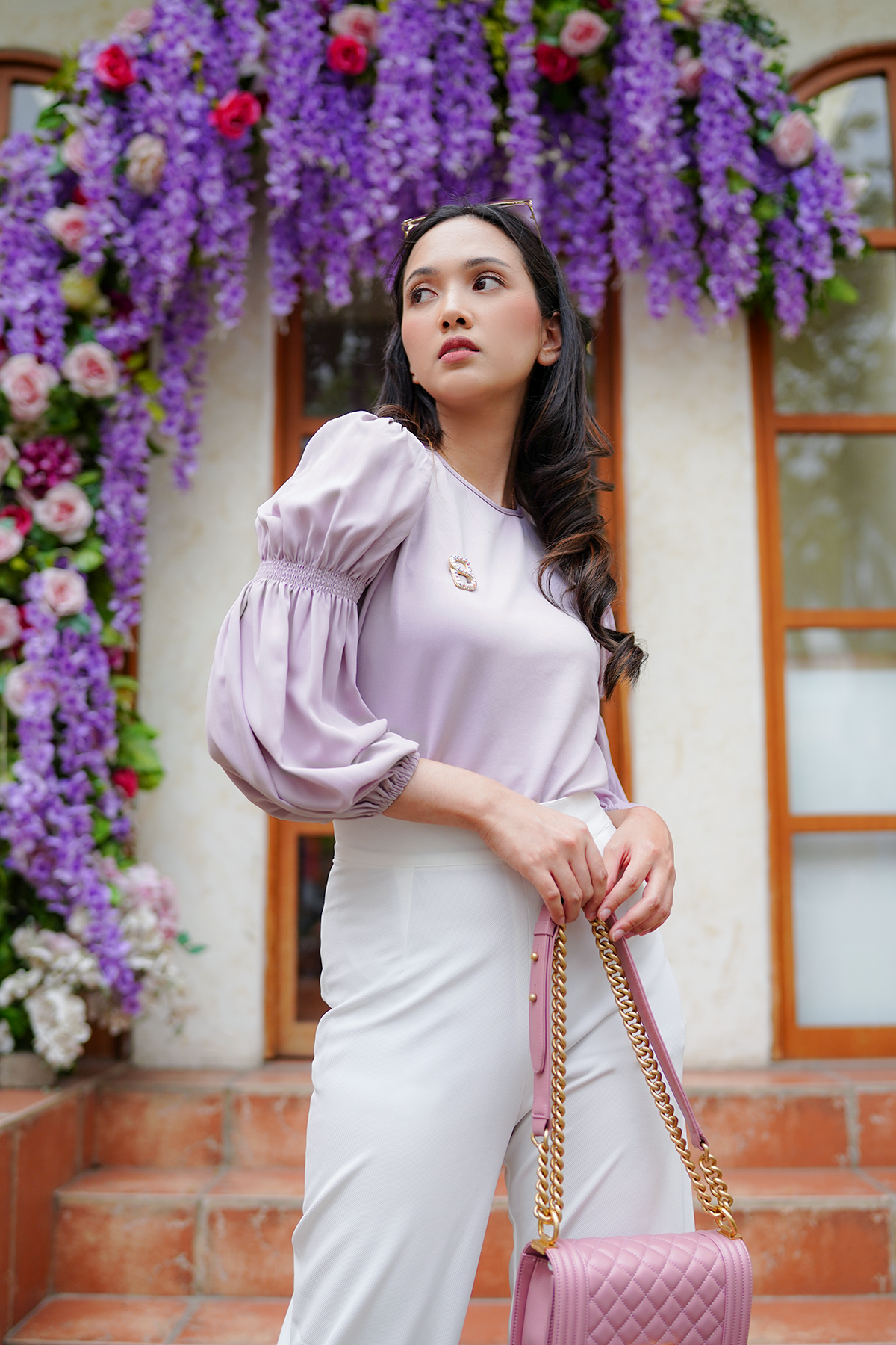 Purple Bella Blouse