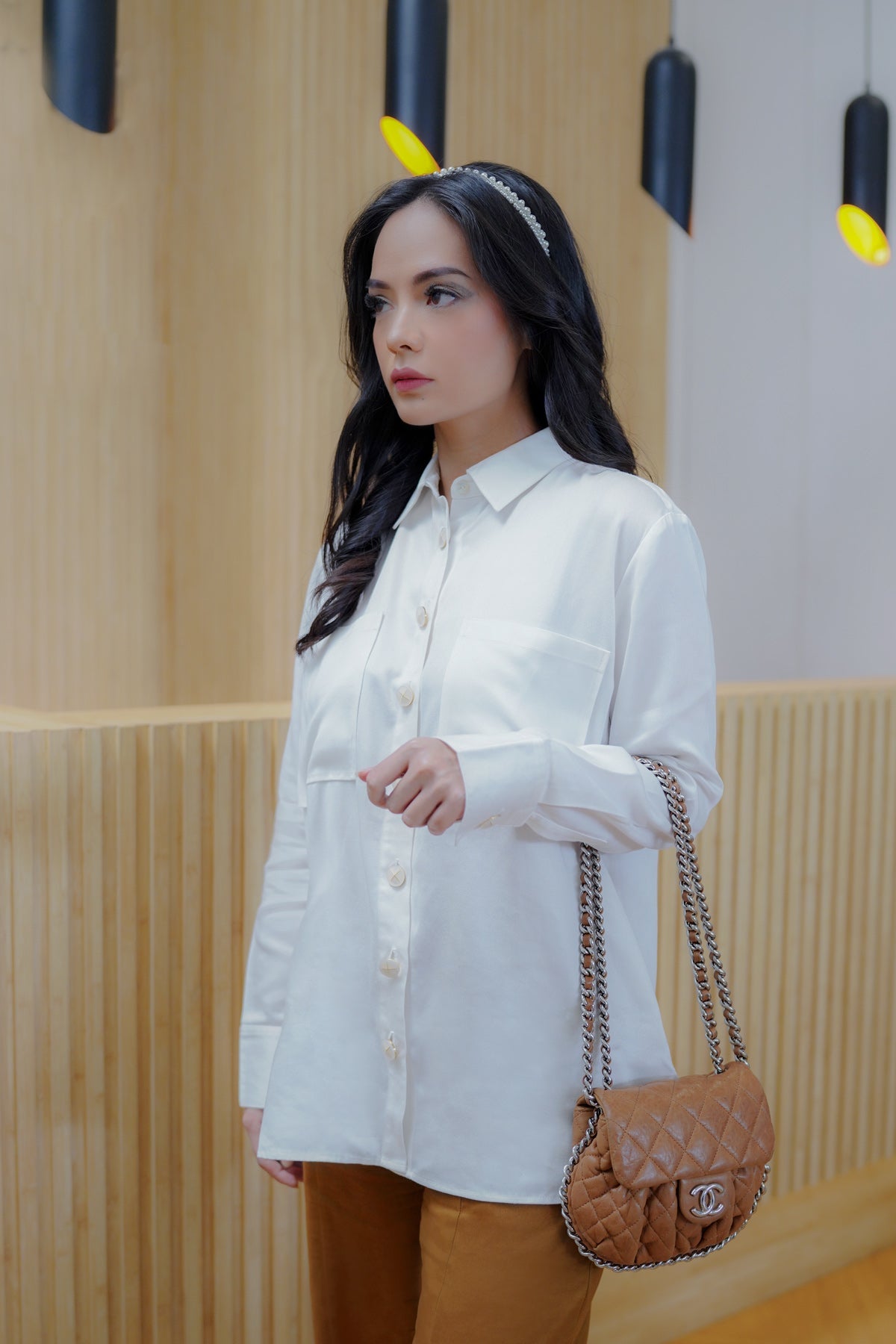 White Elle Shirt