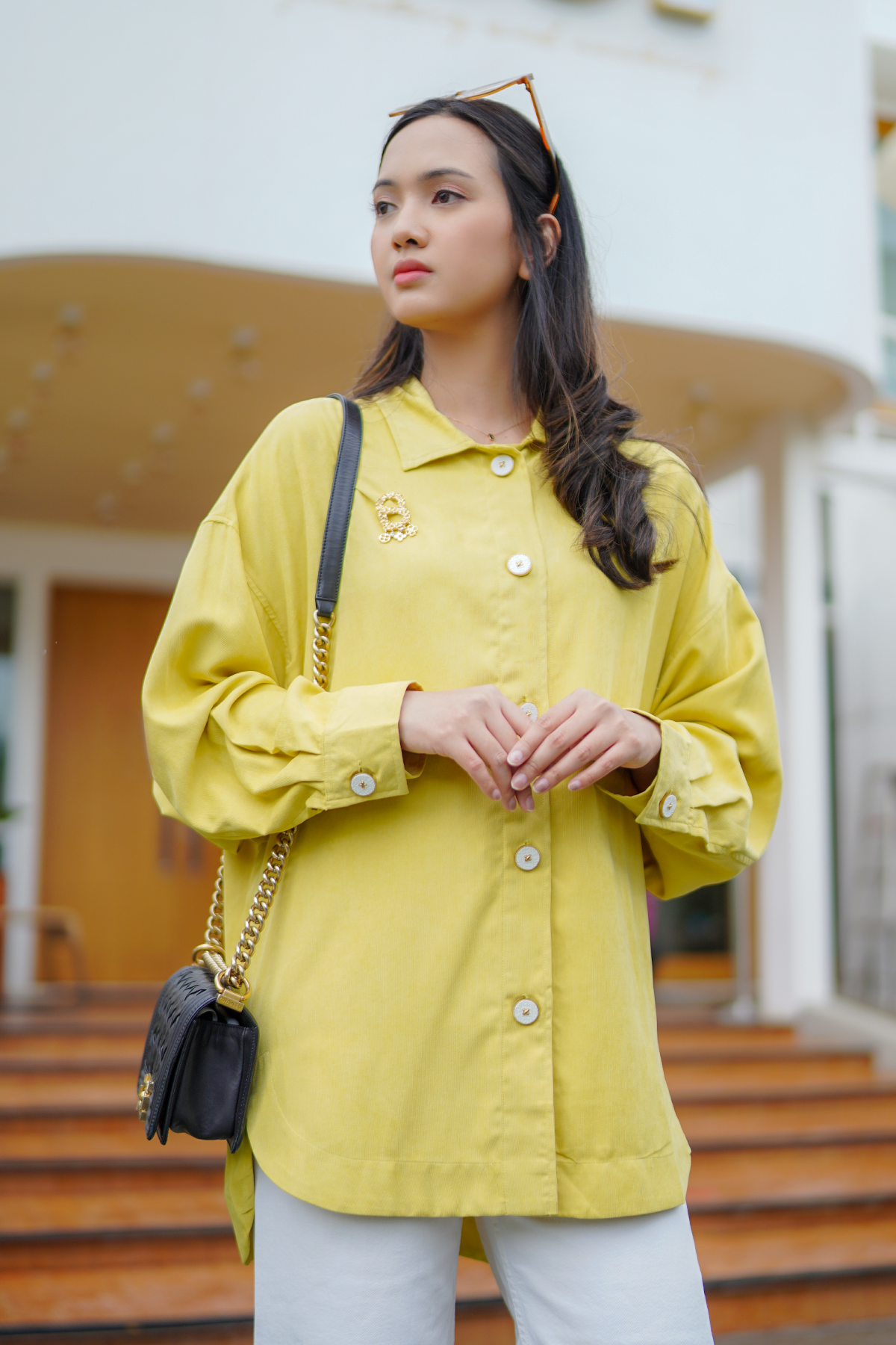 Yellow Lea Shirt