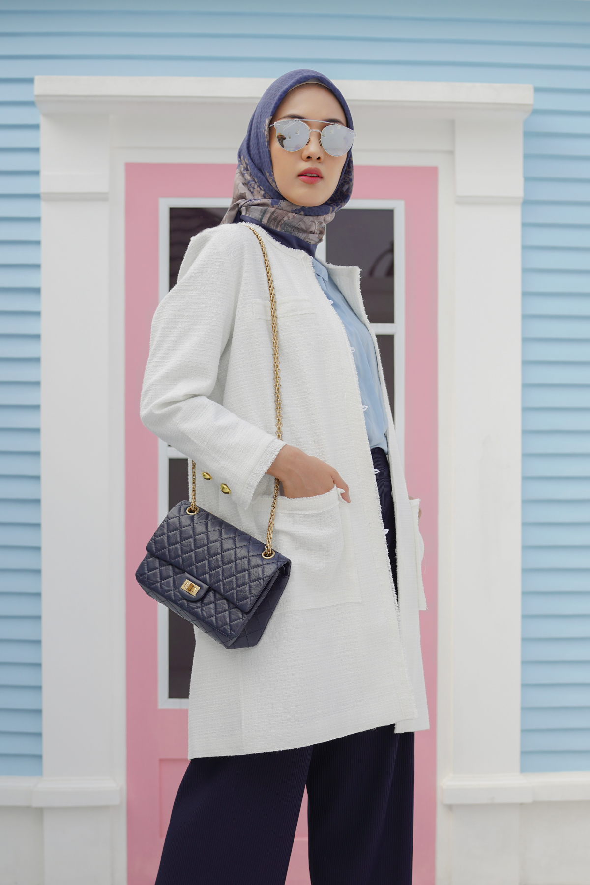 White Ghea Blazer