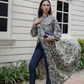 Navy Flower Dress