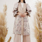 Long Outer with Puff Sleeve - Pink