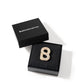 Luxe Signature Multi Crystal Brooch - Gold Iridescent