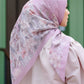 The Malaya Voal Square - Blush
