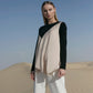 Mesha Top Black Beige