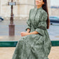 El Mar Minorca Puffy Sleeve Long Outer - Dark Green