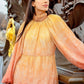 El Mar Minorca Long Dress - Yellow/Pink