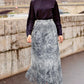 El Mar Minorca Flowy Skirt - Grey