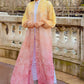 El Mar Minorca Long Outer - Yellow/Pink