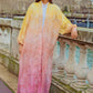 El Mar Minorca Long Outer - Yellow/Pink