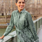 El Mar Minorca Shirt with Belt - Dark Green
