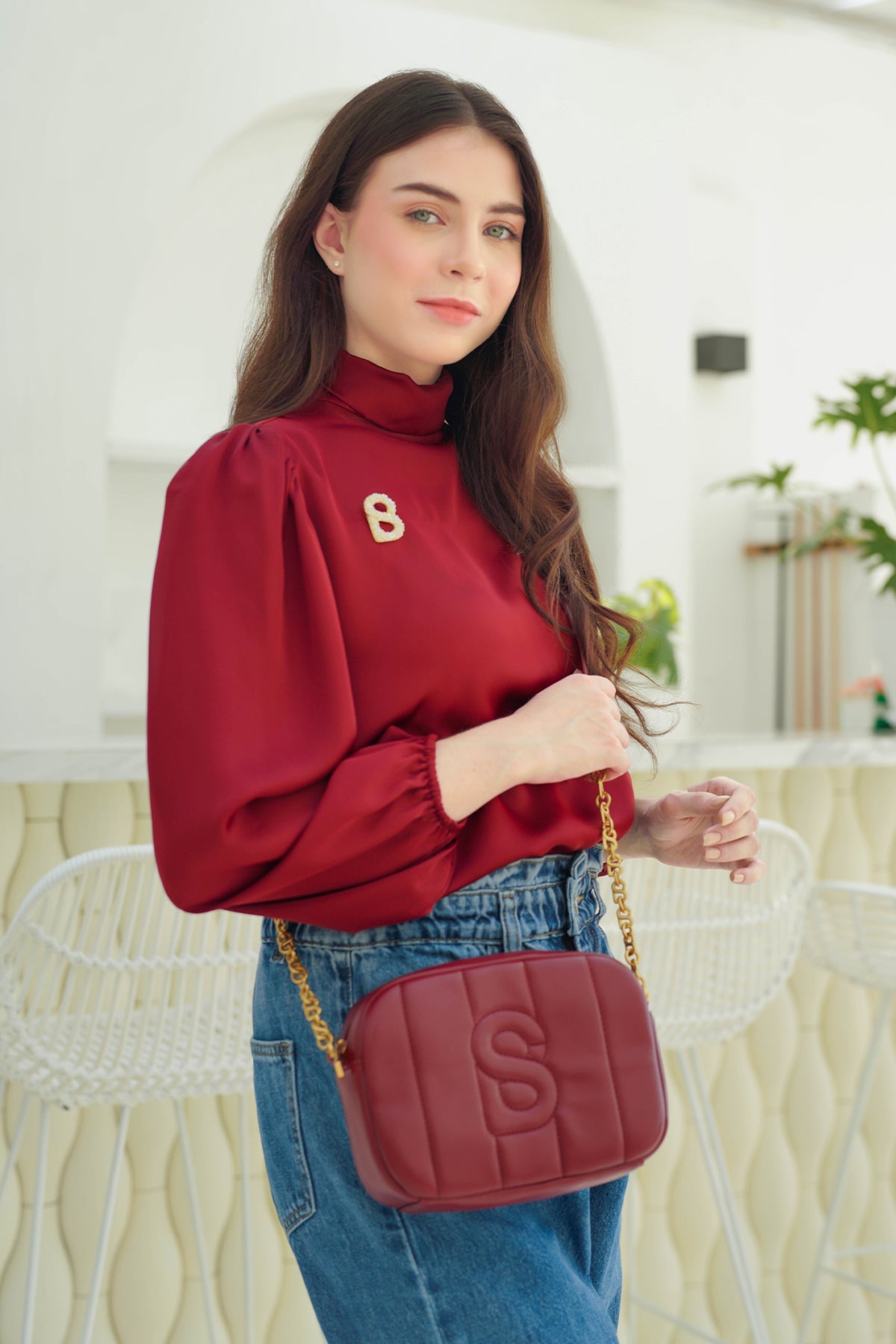 Nena Bag - Maroon