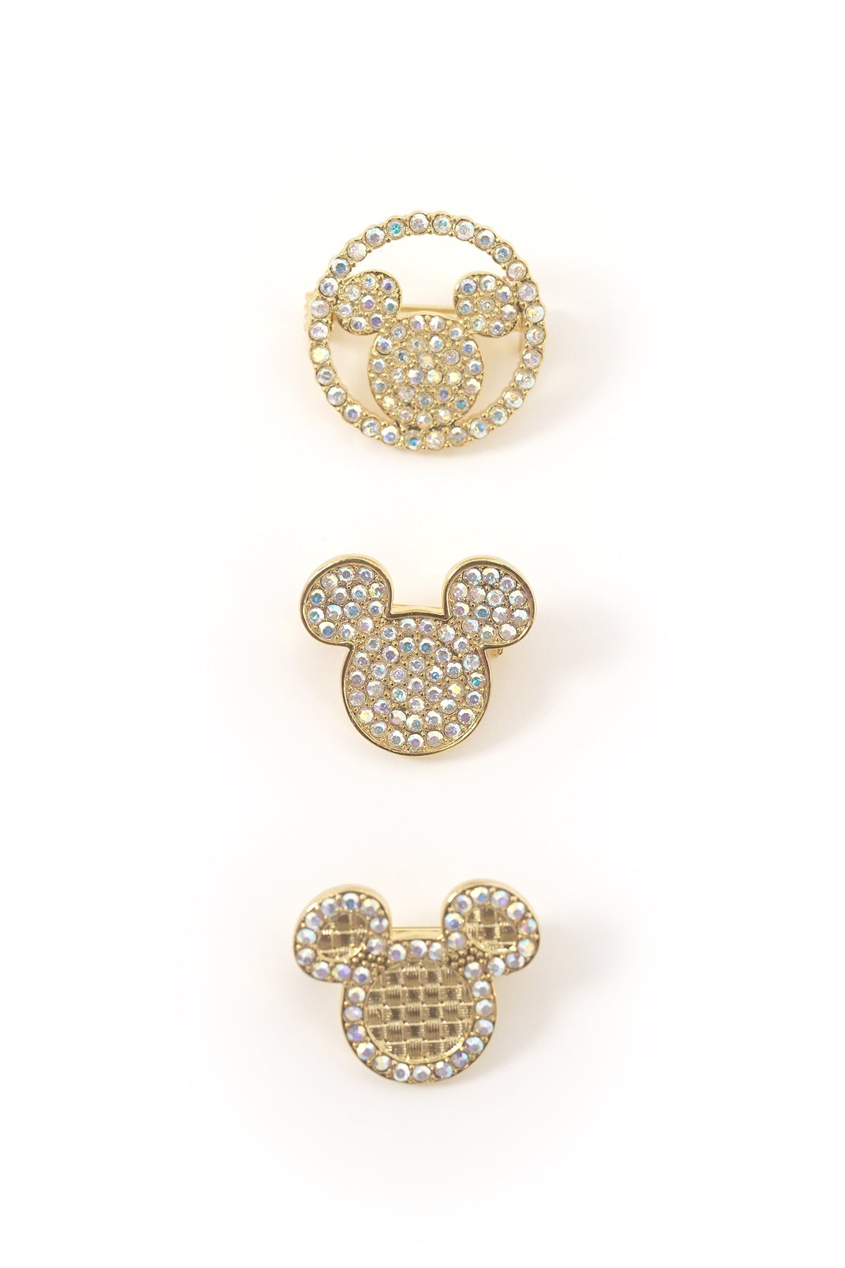 Petite Disney x Buttonscarves Brooch - Gold Package