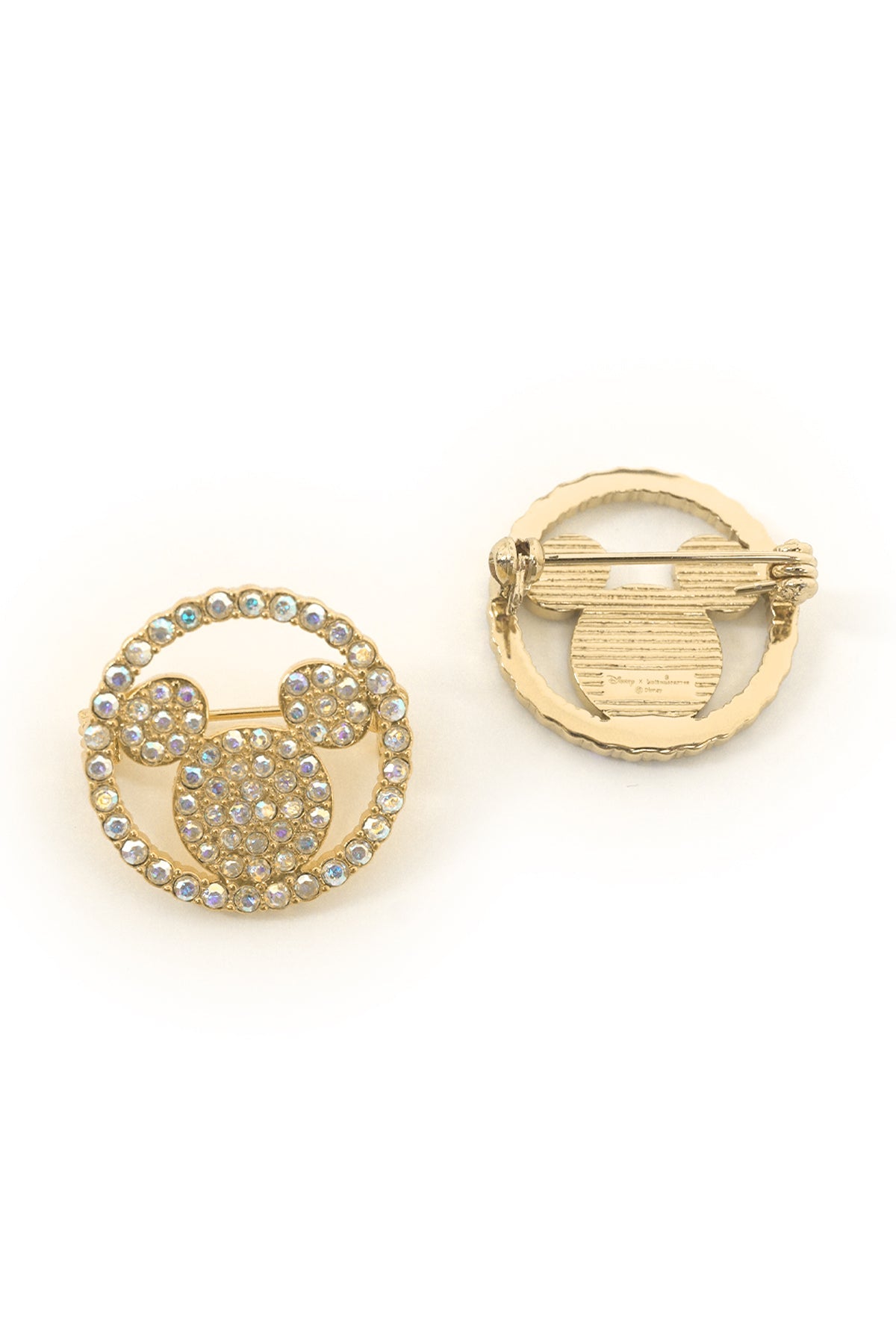 Petite Disney x Buttonscarves Brooch - Gold Package
