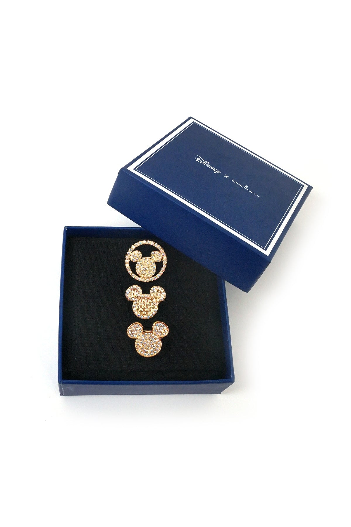 Petite Disney x Buttonscarves Brooch - Gold Package