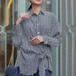 Polly Tied Blouse - Black