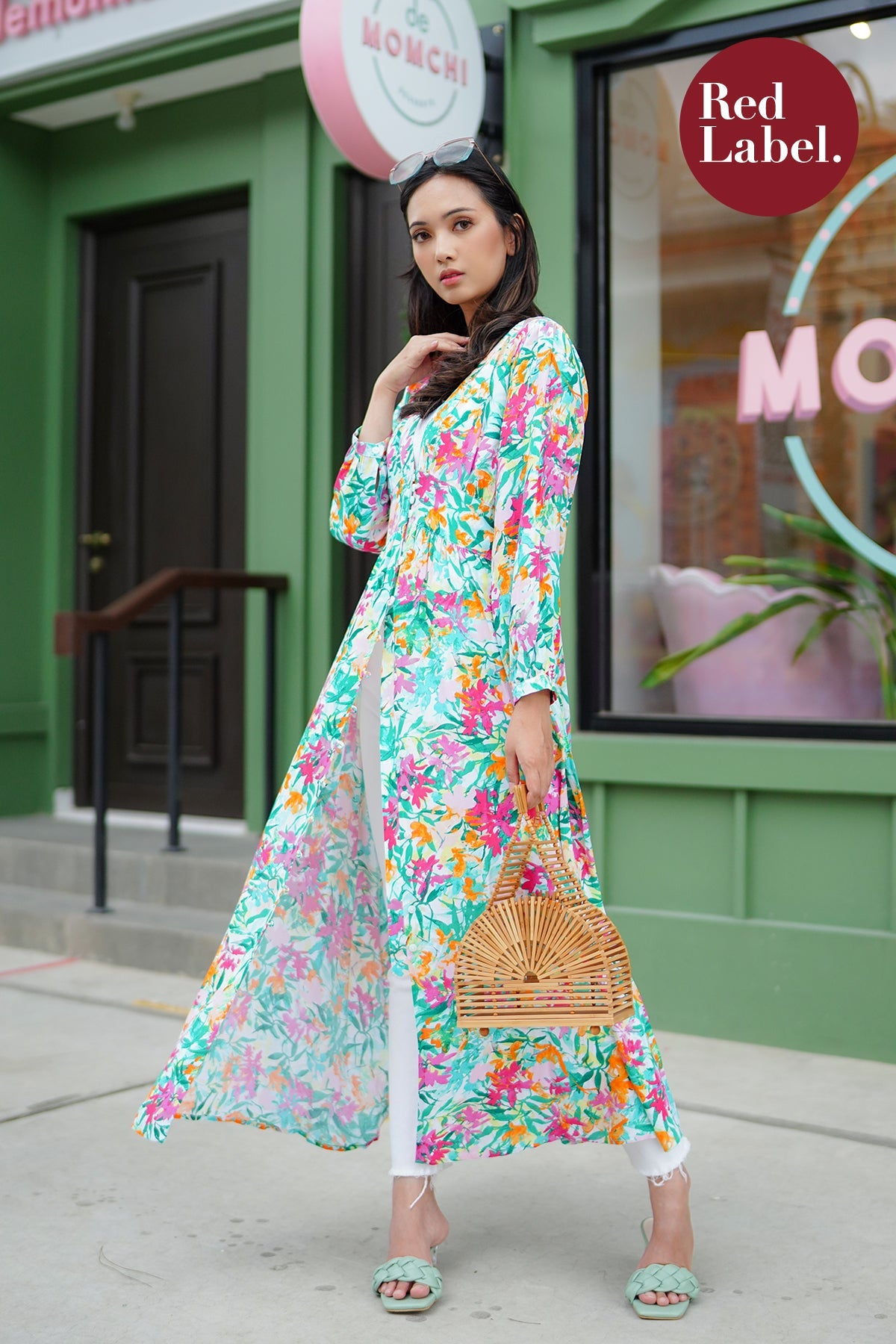 Rachel Floral Shirt Dress