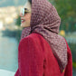 Bimu Voile Square - Red Velvet