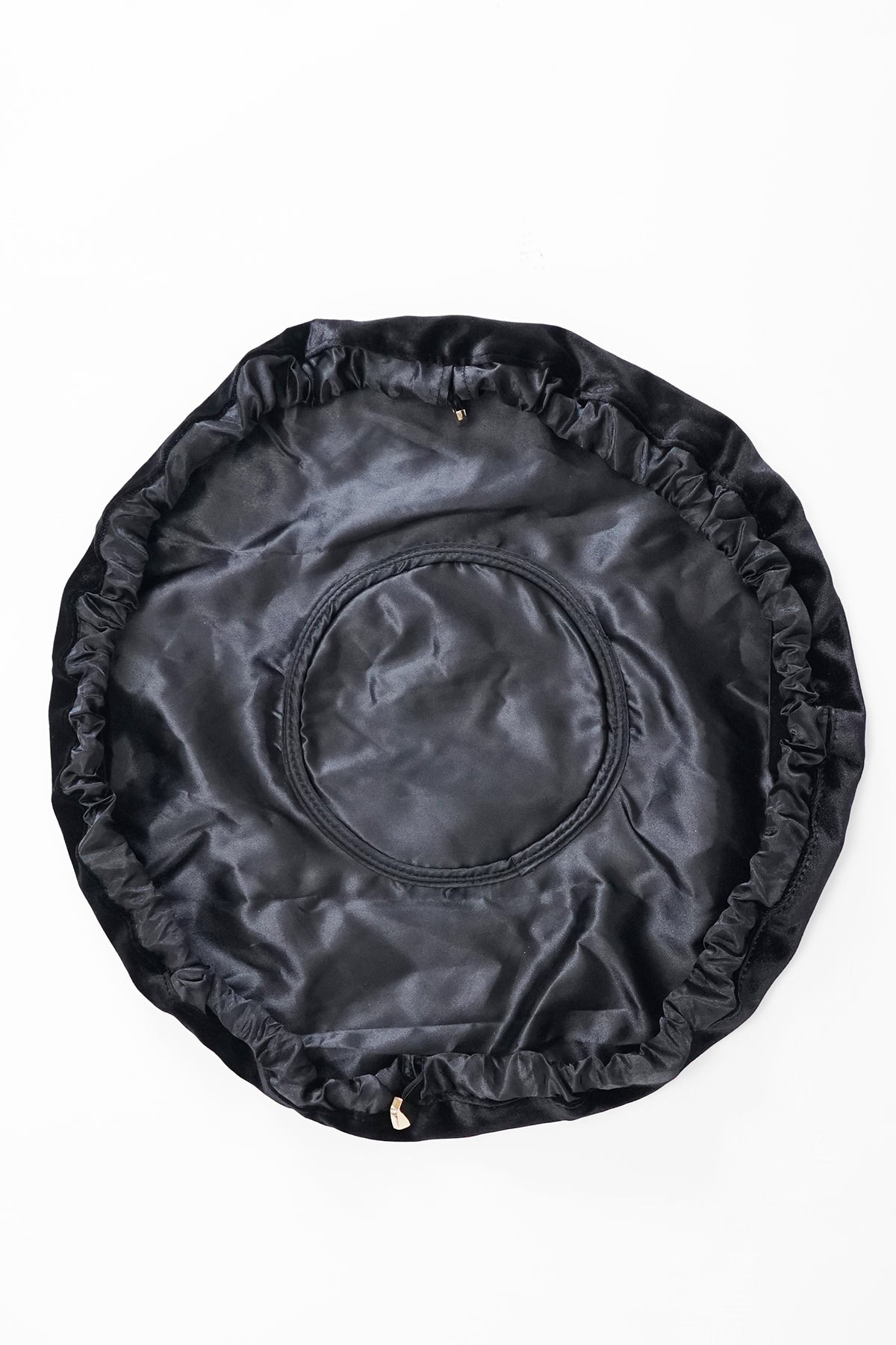 Sally Drawstring Pouch - Black