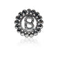 Sara Brooch - Hematite